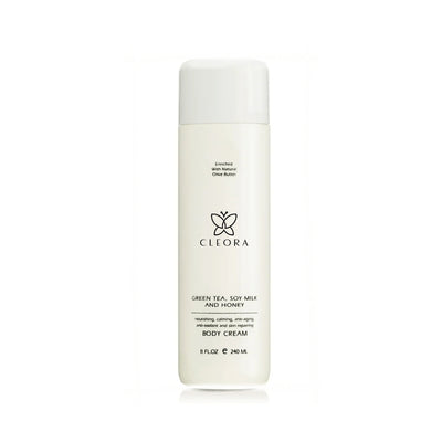 Green Tea Soy Milk and Honey Body-Cream 8 oz